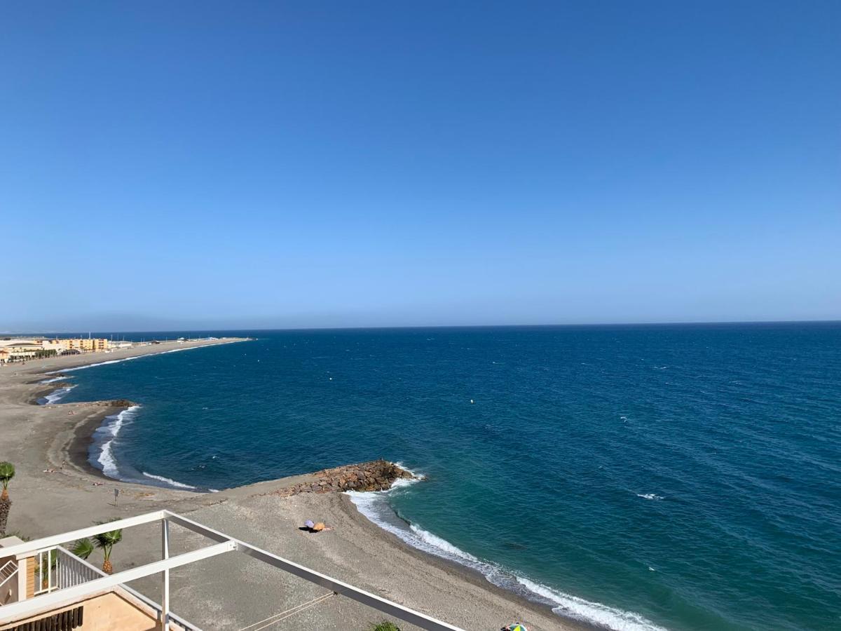 Atico Duplex - 1ª Linea Playa Apartment Адра Екстериор снимка